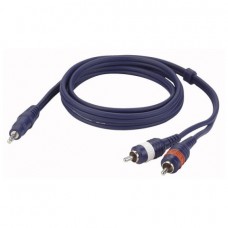 DAP Audio Skaņas vads Mini Jack Stereo uz 2 RCA Male 1.5m DAP Audio Skaņas vads Mini Jack Stereo uz 2 RCA Male 1.5m